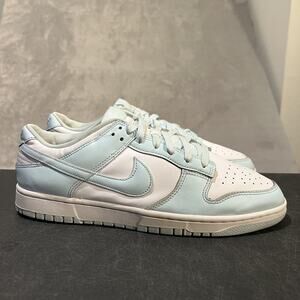 Nike Dunk Low Shoes Mens 11 Glacier Blue DV0833-104 Authentic Sneakers